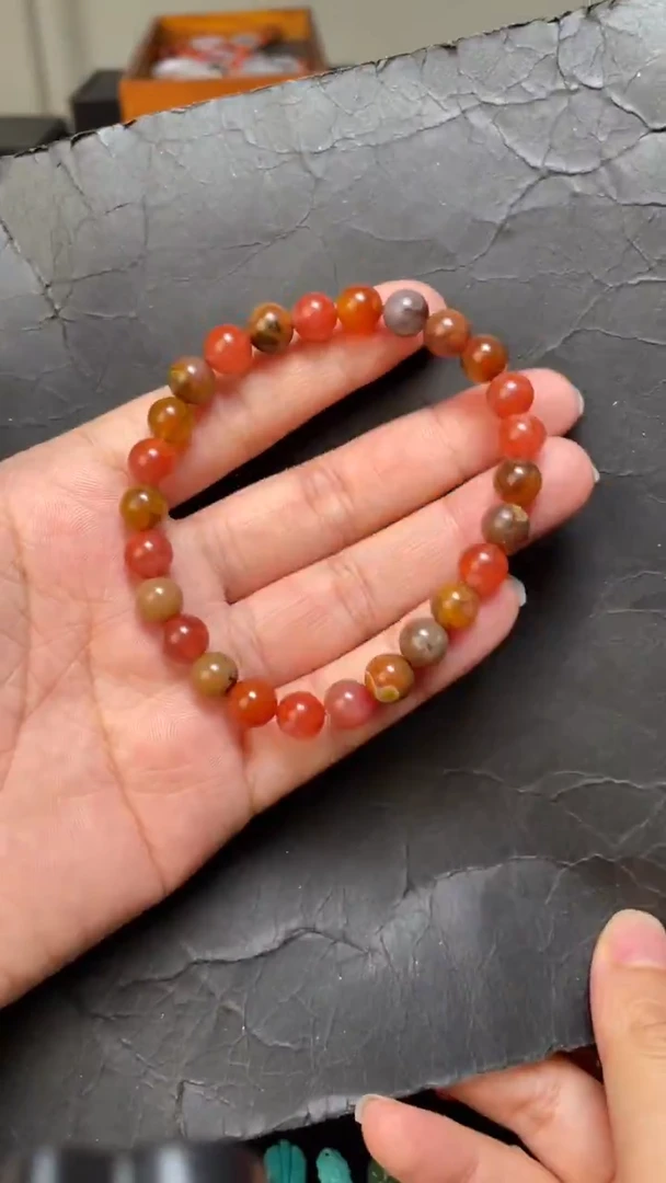未镶嵌2南红玛瑙手串