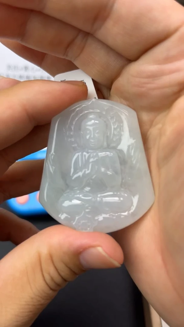 颈饰未镶嵌翡翠自*人天然翡翠