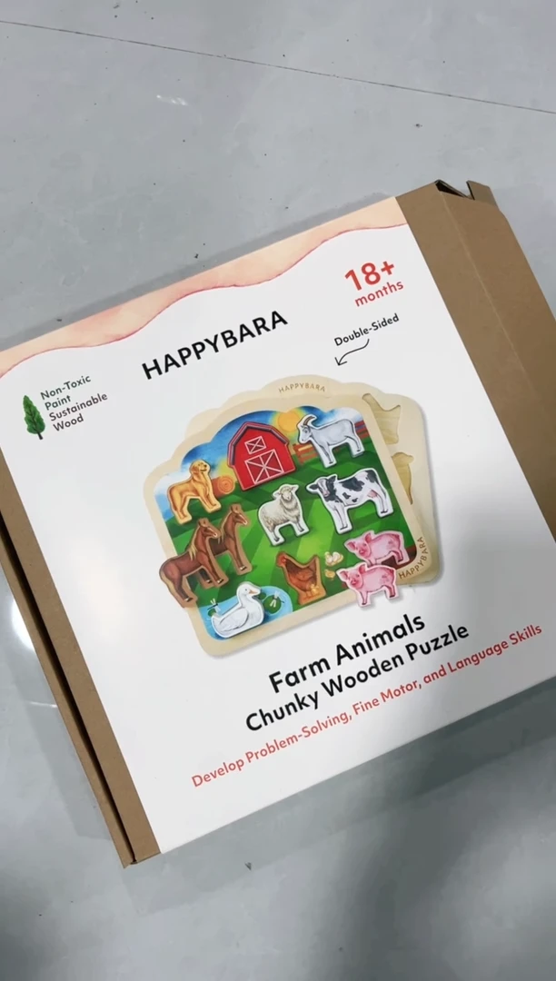 木动物农村镶嵌板