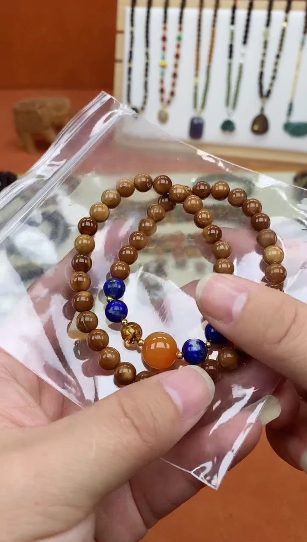 手串库克未镶嵌库克青金双圈微瑕