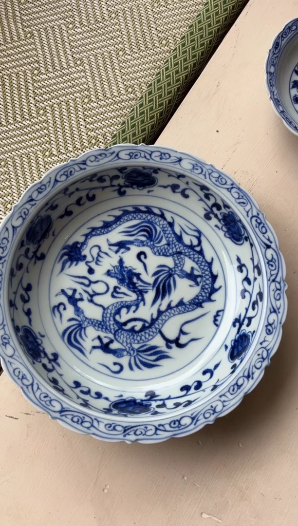 其他闪购青花龙大壶承