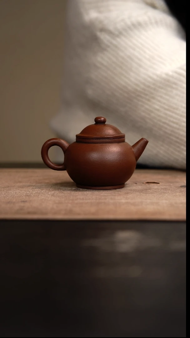 【闪购商品】紫砂茶壶巨轮珠紫泥