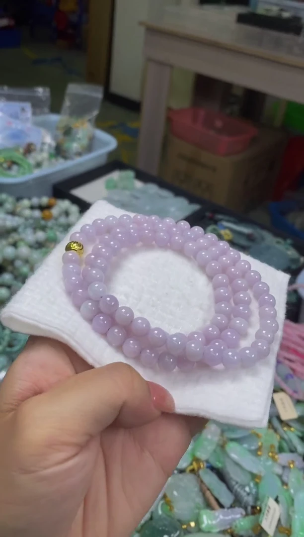 翡翠未镶嵌颈饰闪购0002347