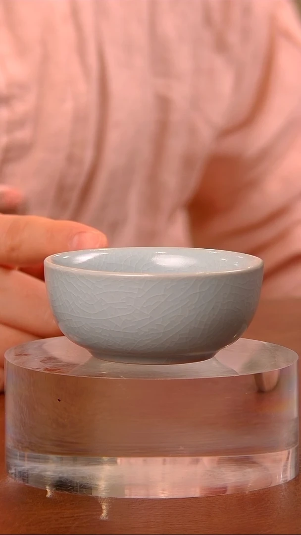 【闪购商品】瓷片263月白罗汉碗杯.........