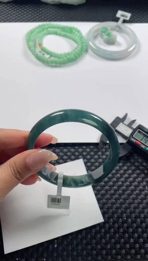 未镶嵌手镯翡翠基地发货H 9034 60+