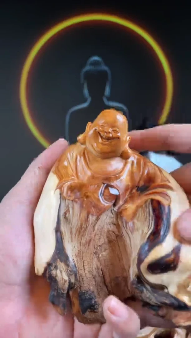 柏木（崖柏）手工摆件,先抢先得! 编号:383