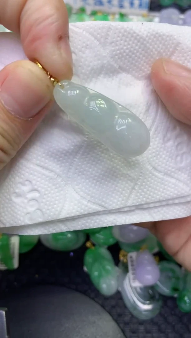 颈饰未镶嵌翡翠天然缅甸A货翡翠