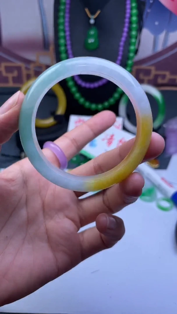 非金属仿水晶手镯