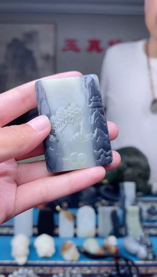 未镶嵌和田玉挂件1