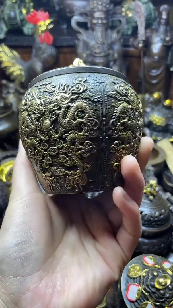 闪购链接，点击下单，有运费险，铜摆件