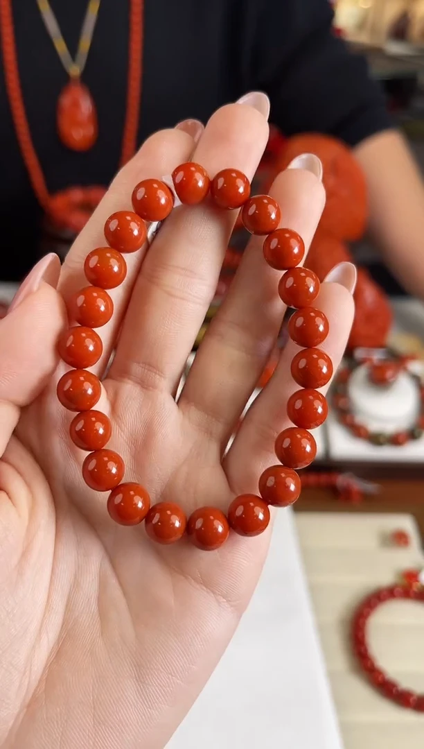 未镶嵌瓦西手串8+南红玛瑙（多样式发其一）