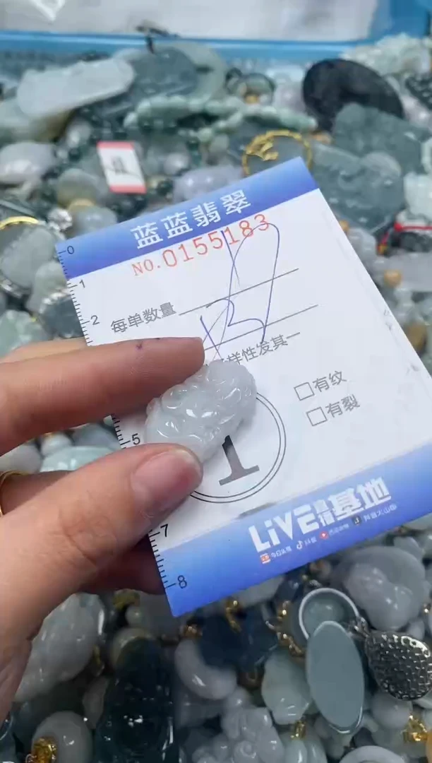 【闪购商品】翡翠颈饰未镶嵌闪购0155183多样性发其一