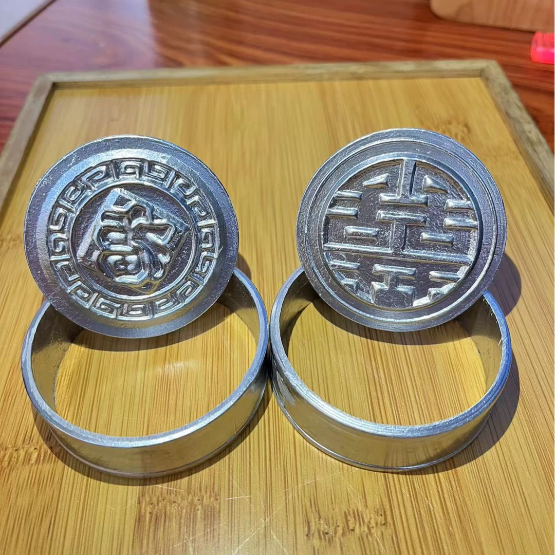 广西藤县太平米饼印 客家米饼艾铝模具 手工糕点烘焙烹饪米糕模具