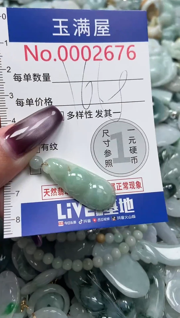 颈饰未镶嵌翡翠2676