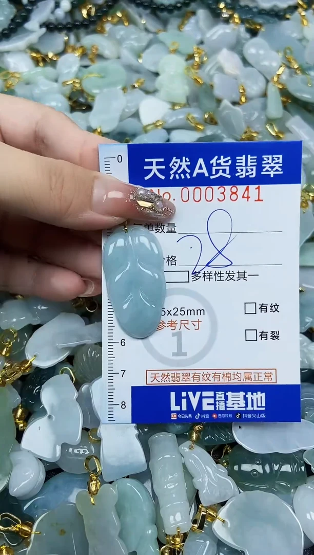 翡翠未镶嵌颈饰天然A货翡翠