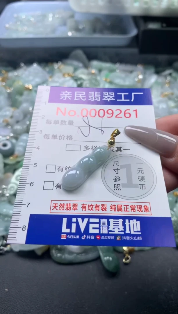 颈饰未镶嵌翡翠9261