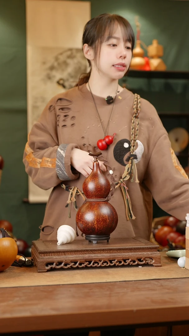 77号精品天然大漆酒葫芦一物一拍~