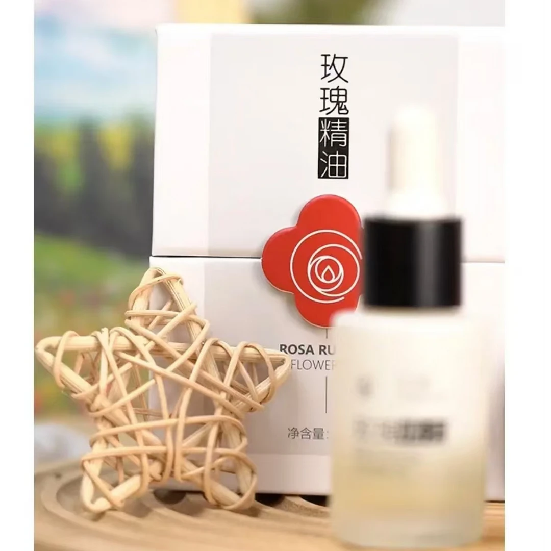 【玫间温度】朵泊颜苦水玫瑰精油抗皱紧致淡化细纹提亮肤色易吸收
