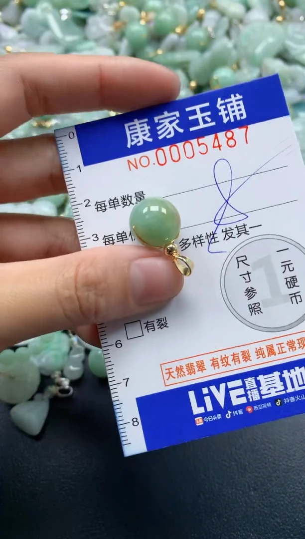 颈饰未镶嵌翡翠5487