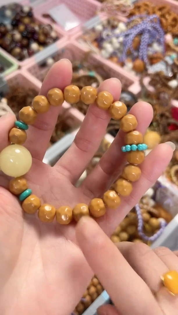 手串菩提根/象牙果猴头奶酪手串10mm全品(设计款）