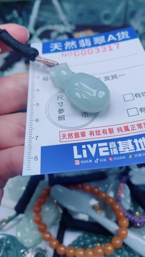 颈饰未镶嵌翡翠00003317