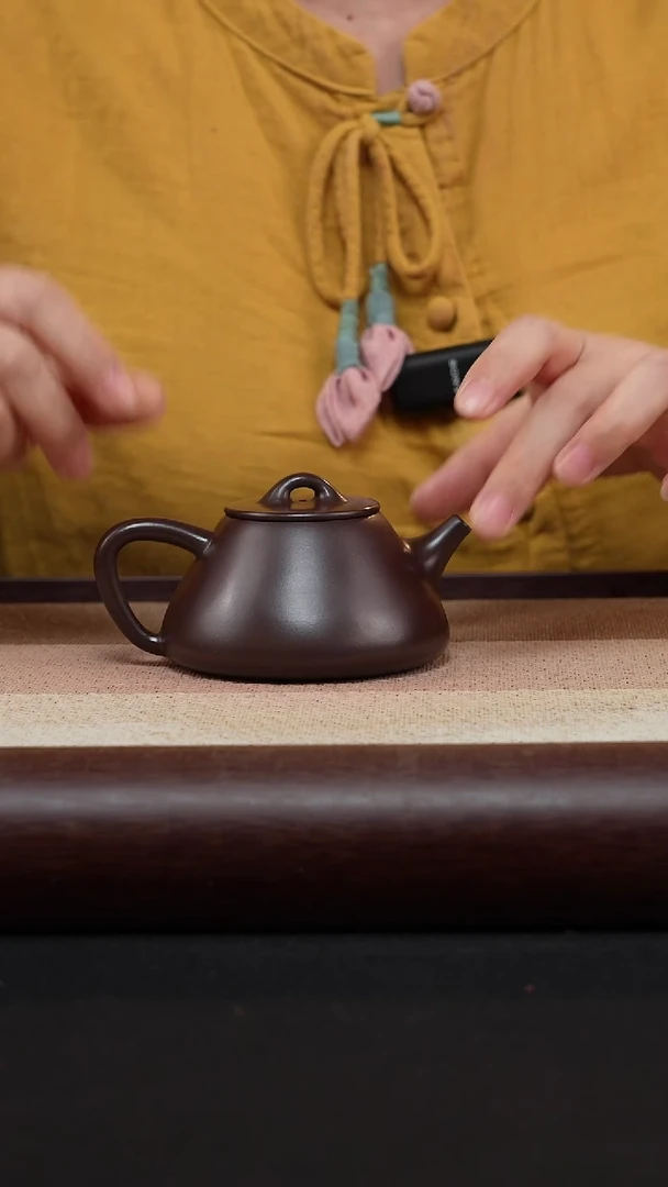 【闪购商品】紫砂茶壶老紫泥-石瓢MH-1671