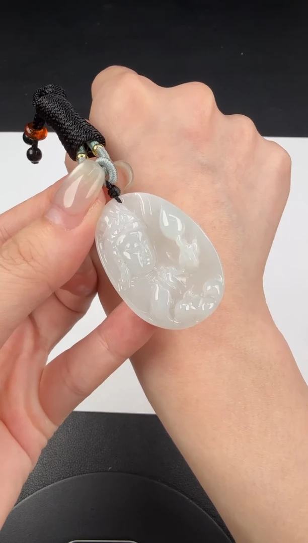 吊坠(不含链)未镶嵌翡翠翡翠饰品-10