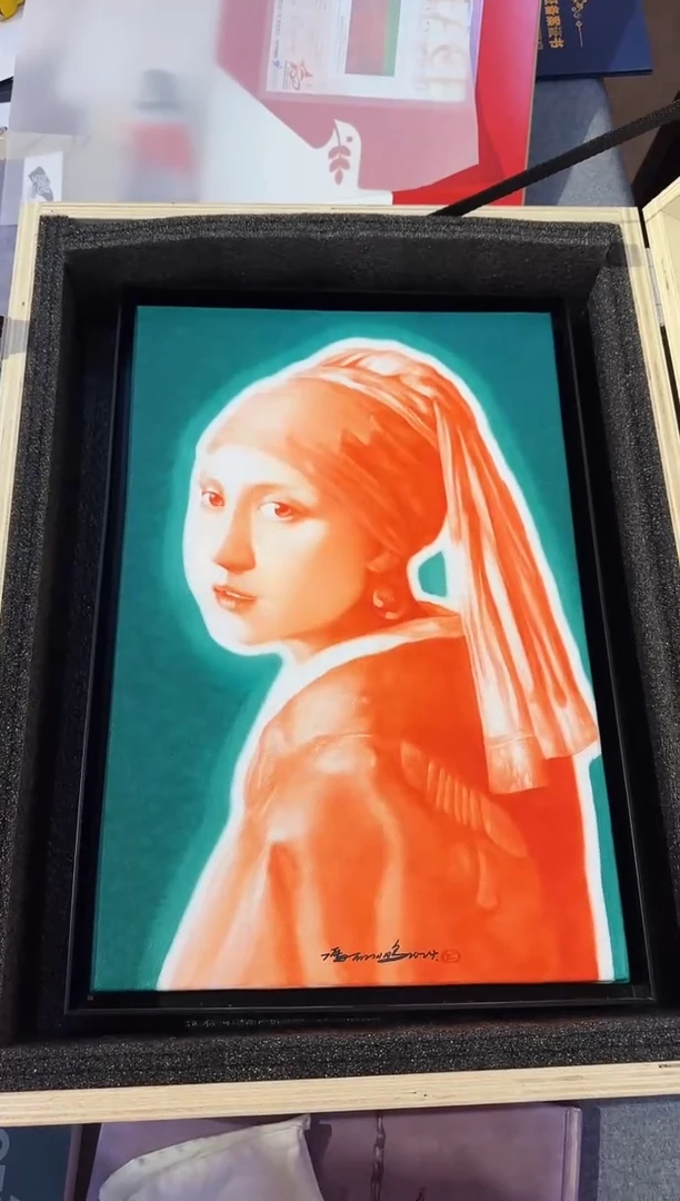 国画z天津人美-冯丽鹏油画45*30cm