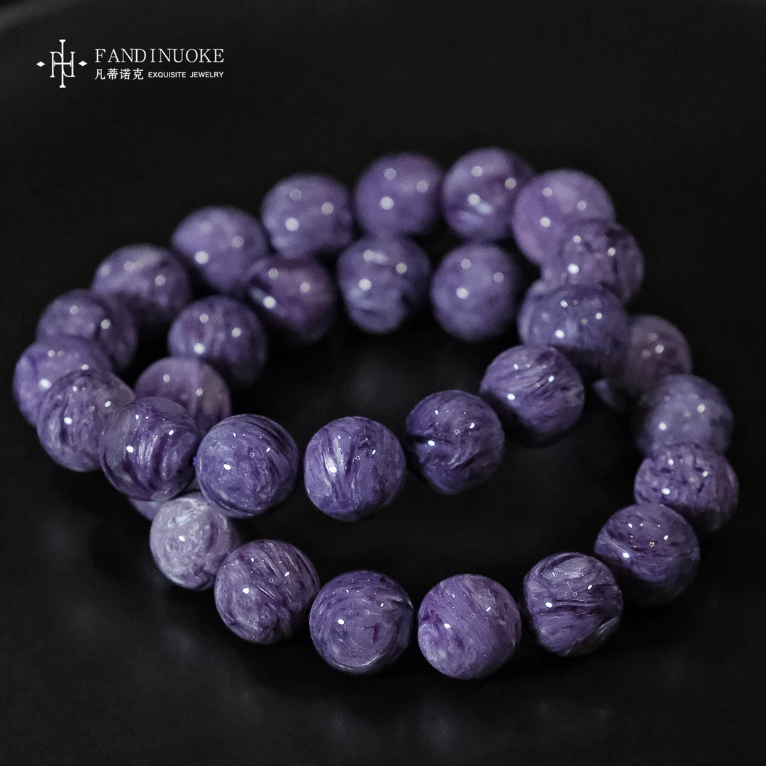 【加加专属】28 MJ91304-紫龙晶单圈手串-多样性发一件-12mm