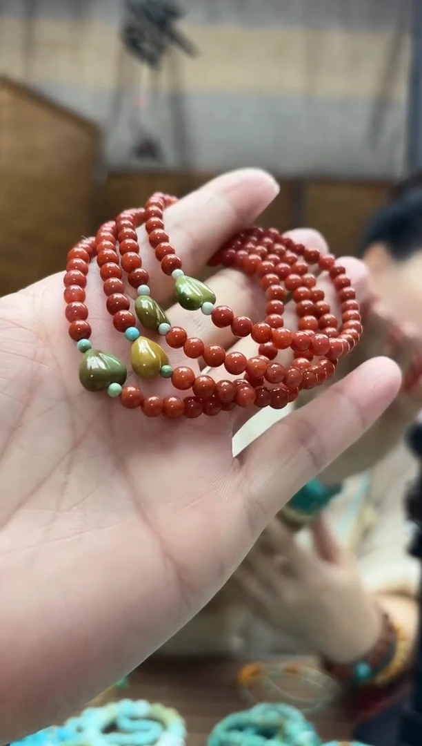 未镶嵌手链南红玛瑙手串多样性发一件