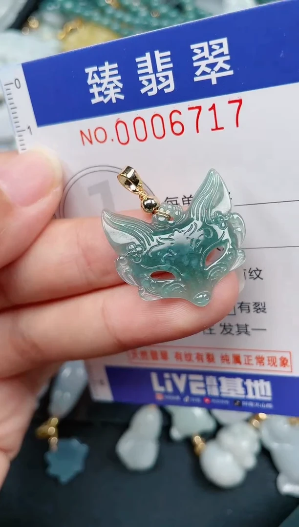 颈饰未镶嵌翡翠.0006717