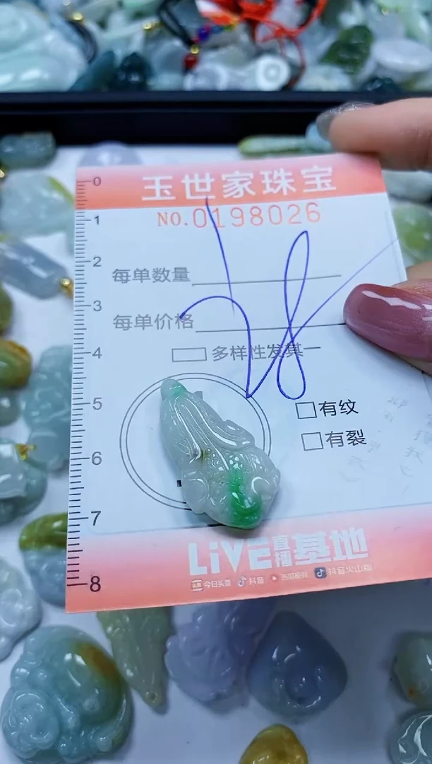 【闪购商品】翡翠颈饰未镶嵌闪购0198026
