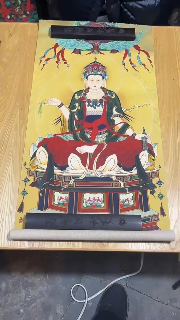 卷轴画卷轴画唐卡商品