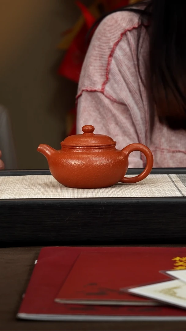 茶壶紫砂【P074】仿古 230c YMJ