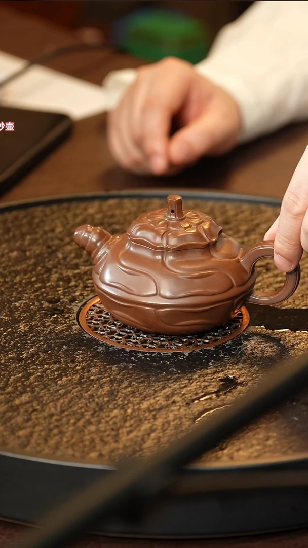 茶壶紫砂swb 0520027107 风卷葵