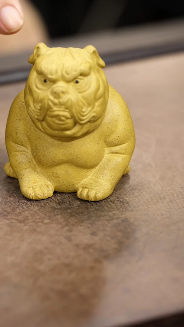紫砂茶宠紫砂恶霸犬