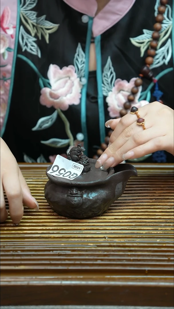 万古烧粗陶手工茶具