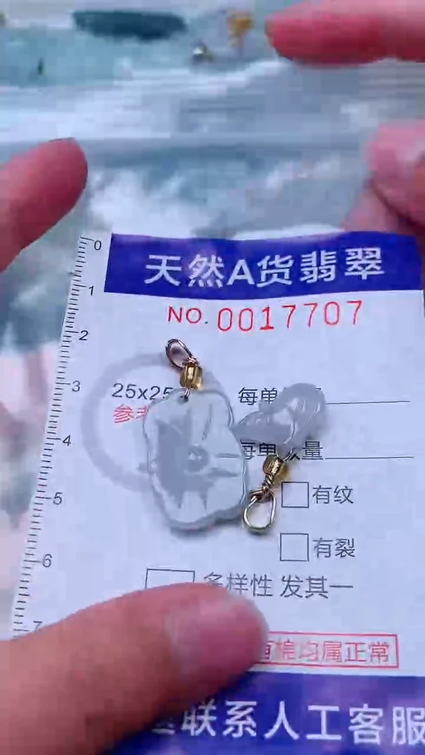 吊坠(不含链)未镶嵌翡翠1