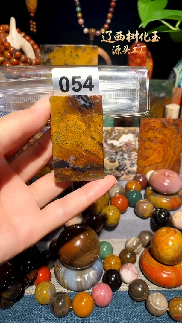 未镶嵌-硅化玉天然北票硅化玉吊坠