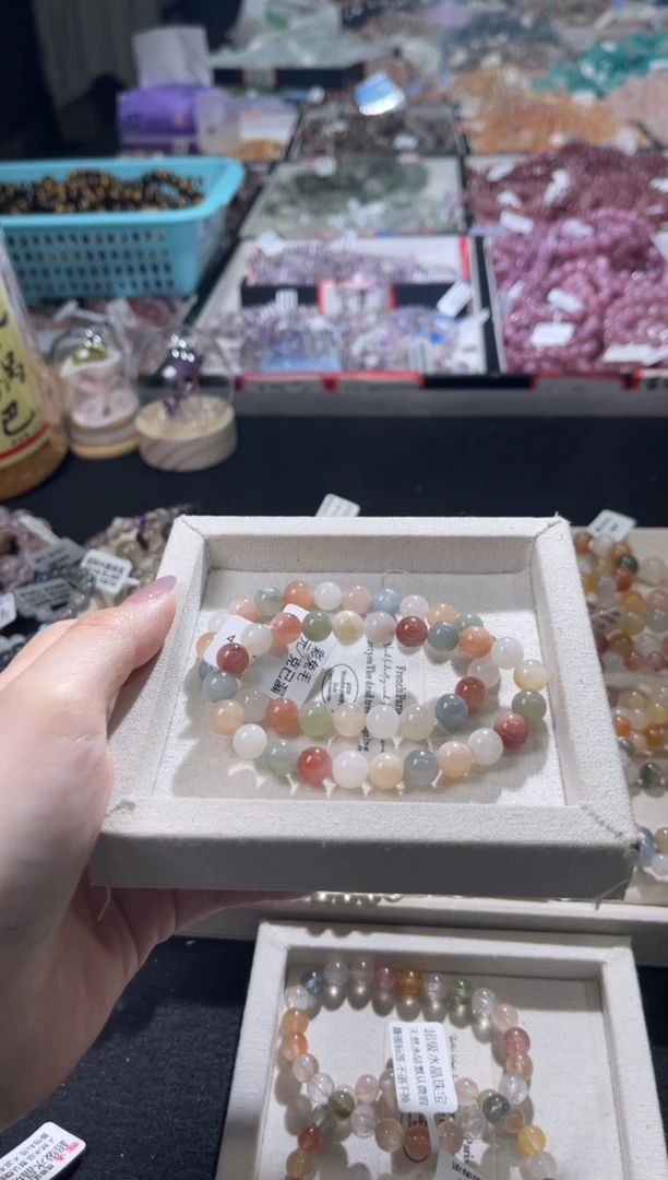 未镶嵌手链水晶357号多样性发货一E  8+