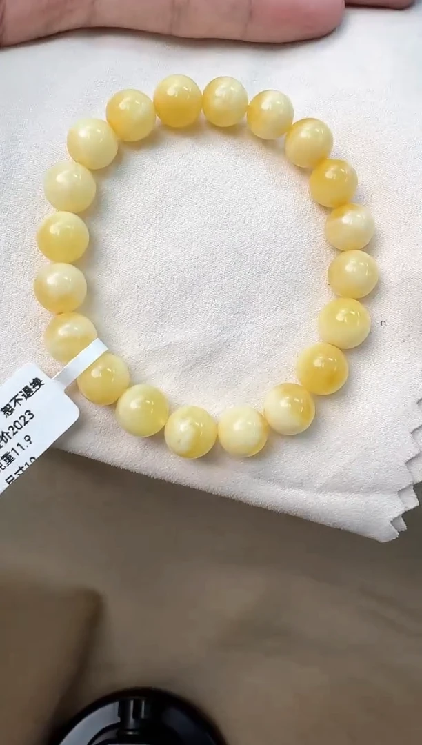 手串蜜蜡未镶嵌蜜蜡手串多样性发货发其一