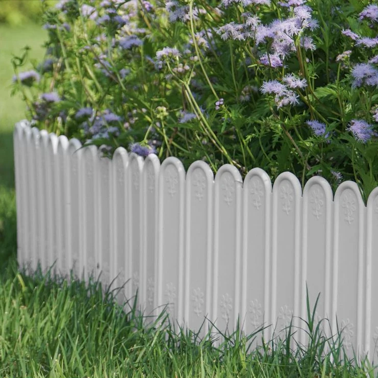 花园围栏栅栏户外别墅菜地小篱笆花坛挡土板塑料庭院隔断草坪围边