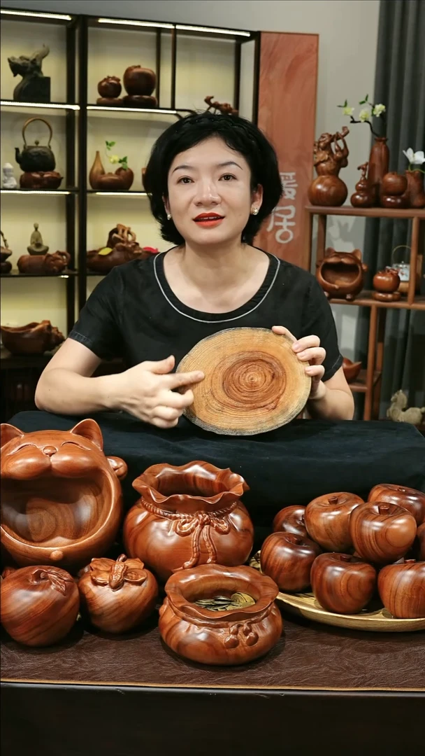 木香樟木手工底座0577