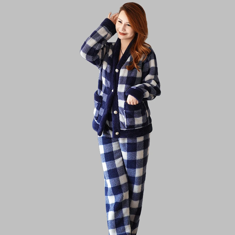 2025小火炉升级版加厚新款家居服连帽宽松中短款加绒保暖