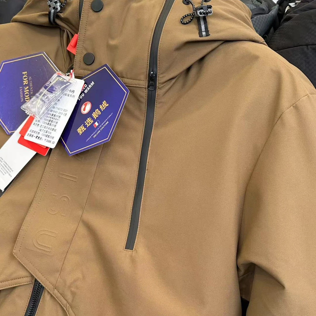 【五防工装冲锋服】全新压胶工艺90高蓬松保暖外套3983