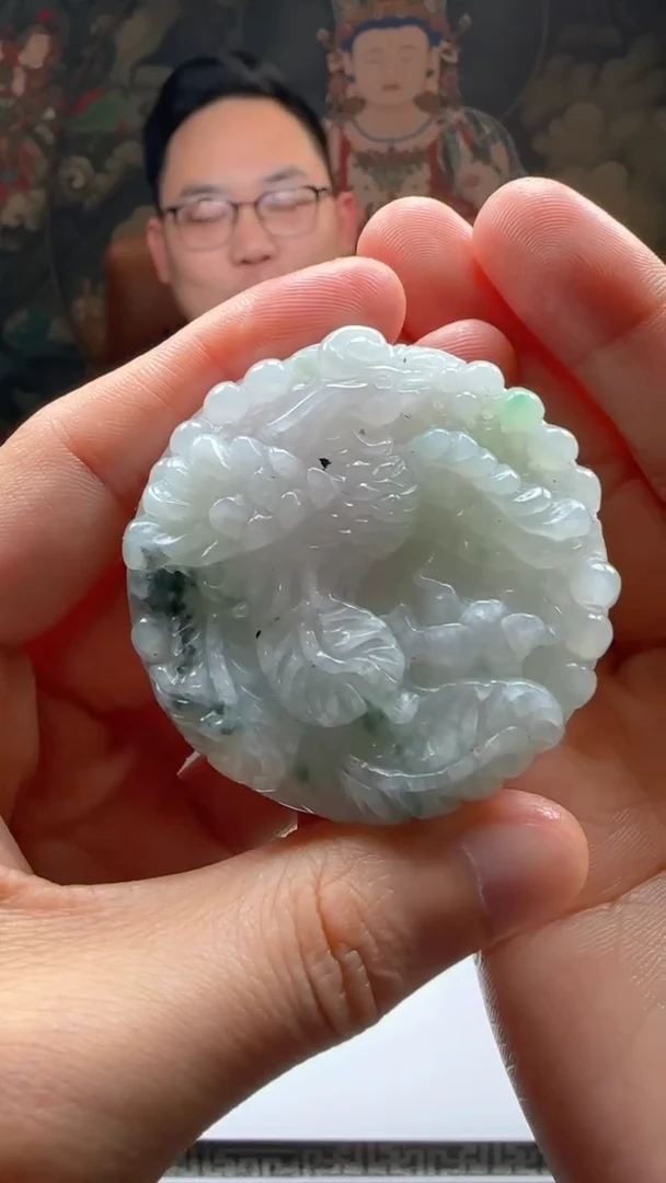 【闪购商品】翡翠颈饰未镶嵌L-@@QJXC12009多样性发其一