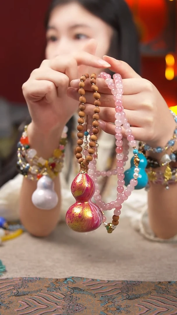 开播福利玖澄文创漆艺葫芦国风配饰葫芦系列