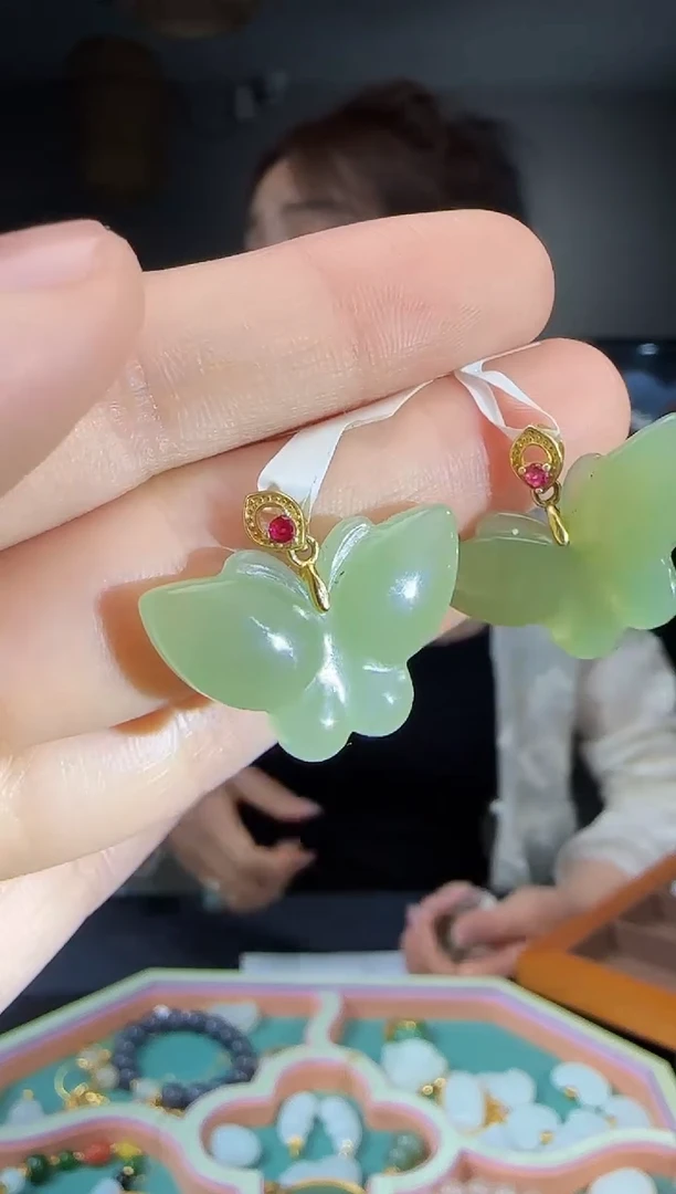 和田玉银S925镶嵌吊坠(不含链)多样性发货拍一发一