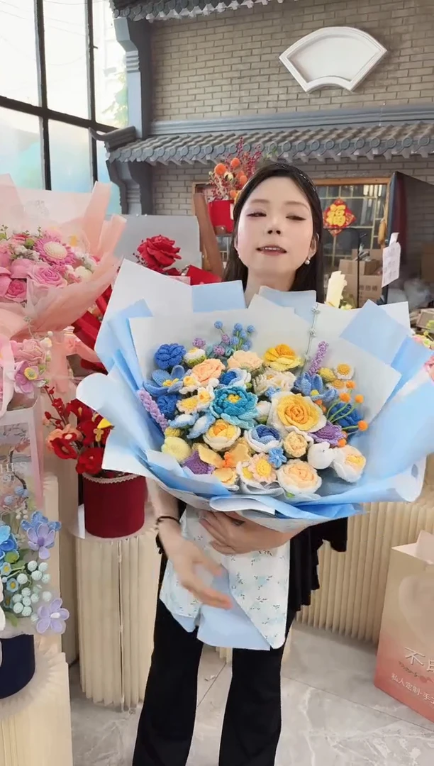 非遗手工定制花束，孤品清仓！！