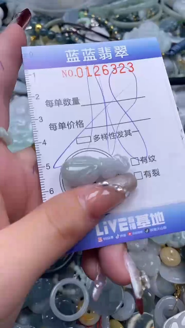 【闪购商品】翡翠颈饰未镶嵌闪购0126323多样性发其一